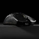 Карбонова ігрова бездротова мишка ATK Ghost Extreme / 2.4 GHz / USB-C / PAW3950 Ultra / Silver / Срібний - зображення 3