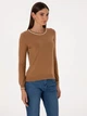 Джемпер женский Pierre Cardin G022SZ0TK-000-2337079(Camel) S Верблюжий (8683859308767) - изображение 3