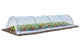 Садовая плёночная теплица 1.5x4 м Garden Line EVA5417 арочный туннель для растений парник для рассады овощей теплица для дачи и огорода фольгированный укрывной мини парник защита от ветра дождя солнца компактная складная теплица - изображение 3