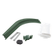Садовый туннель 1.8x10 м пленочная теплица для овощей Garden Line EVA5917 арочная теплица для растений парник для рассады укрывной туннель для сада и огорода теплица для дачи защита от ветра дождя солнца компактная - изображение 4