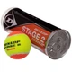Мячи для большого тенниса 3шт Высокоэластичная резина Войлок DUNLOP STAGE 2 ORANGE салатовый-оранжевый DL601339 - изображение 4