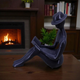 Декоративна фігурка Дівчинка з книгою чорний Мега Подарунок (214083) - зображення 4