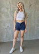 Шорти жіночі джинсові з відворотами &Denim by H&M Сині 17475 S (укр 42-44) - зображення 2
