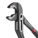 Клещи сантехнические переставные STORM INTERTOOL NT-0160 180 мм кованое железо 40CrV двухслойные рукоятки - изображение 5