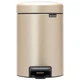 Бак для мусора с педалью Brabantia NewIcon Pedal Bin 3 л шампань бежевый 304408 (00800881) - изображение 1