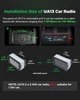 Автомагнитола Eonon UA13UK 7” Android 13, 2+32GB, CarPlay, Android Auto, Wi-Fi - изображение 2