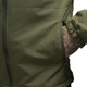 Тактична легка вітрівка Softshell від Global Ballistics Олива - Розмір S - зображення 7