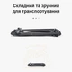 Ліжечко дитяче приставне для немовлят Сірий - зображення 10