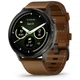 Смарт-часы Garmin Venu 4 (45mm), Black w/ Slate + Leather, GPS смарт-годинник (010-03014-03) - изображение 2