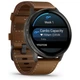 Смарт-часы Garmin Venu 4 (45mm), Black w/ Slate + Leather, GPS смарт-годинник (010-03014-03) - изображение 4