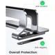 Подставка для ноутбука Ugreen LP258 Vertical Laptop Stand Silver (20471) - изображение 6