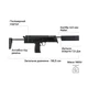 Пневматический пистолет Umarex Heckler & Koch MP7A1 SD Pellet (2.4370) - изображение 6