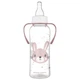 Бутылочка для кормления Canpol babies CUTE ANIMALS стандартная с ручками 250 мл розовая (11/845_pin) - изображение 2