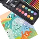 Набір для дитячої творчості Creative Artist Bodasan 168 предметів у кейсі (PA1002) - зображення 3