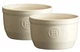 Набор порционных форм для запекания керамический Emile Henry Ovenware х 2 шт 10.5 см бежевый 024010 (08700406) - изображение 1
