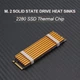 Радіатор для охолодження SSD M.2 2280 Gold NVMe - зображення 4