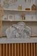 Срібна ікона Свята Сім'я (AE 0203 3) 21x15 см - зображення 1