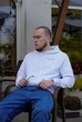 Чоловіче демісезонне худі Amiri з принтом XL біле (ARI037) - зображення 11