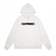 Чоловіче демісезонне худі Supreme з принтом XL біле (SUP01) - зображення 1