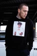 Чоловіче демісезонне худі Supreme з принтом S чорне (SUP05) - зображення 12