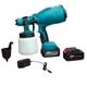 Акумуляторний фарбокопульт ALF-SG800 SprayPro 800 мл 2 АКБ - зображення 7