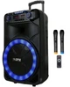 Бездротова портативна Bluetooth колонка ZXX-1011 на колесах із мікрофонами 800 Вт караоке система - зображення 7