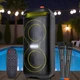 Беспроводная портативная Bluetooth колонка ZXX-5570 с 2 микрофонами и пультом 30 Вт - изображение 3