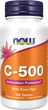 Дієтична добавка Now Foods Вітамін C-500 100 таблеток (733739006707) - зображення 1