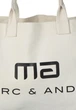 Сумка пляжная Marc&Andre шоппер на молнии Белая BA23-06 Eco Bag - изображение 3