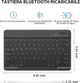Чехол-клавиатура для iPad 10-го поколения 10.9 дюймов 2022 года, с Bluetooth клавиатурой, с держателем для стилус для iPad 10-го - изображение 7