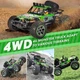 Машинка на пульте ENOZE 9203E 1:10 4WD 45 км/ч, радиоуправляемый внедорожник, RC машинка быстрая, авто на радиоуправлении для бездорожья, полный привод, большие колеса - изображение 3