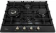 Варочная поверхность газовая Luxor 650 Emaille Turbo Wok Italy KUP + круглая подставка Wok в подарок, черный - изображение 5