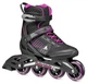 Rollerblade ролики Zetrablade W black-cyclamen pink (39 (250)) - зображення 1