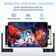 Планшет OUKITEL OT5 12" 12+24/256 4G 2K 2 SIM 8 ядер 11000mAh Батарея Android 13 Чорний/Блакитний - зображення 4