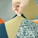 Чехол на кресло универсальный трикотажный 002 Love You Абстракция - изображение 2