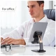 Подставка для планшета и телефона Knight Foldable Desk Mobile Phone Holder Stand (Alloy) Black Essager (EZJZM-QS01) - изображение 6