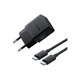 Зарядное устройство Baseus Palm Fast Charger Type-C 30 Вт с кабелем Type-C to Type-C 60 Вт 1 м Черный (P10111605113-01) - изображение 2