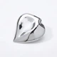 Брошь из стали BROCHE бижутерия Модерн Точка опоры серебристая BRBF115385 - изображение 3