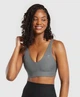 Спортивный топ для фитнеса женский Gymshark 194799 S Бордо (2200005144510) - изображение 1