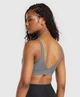 Спортивный топ для фитнеса женский Gymshark 194799 S Бордо (2200005144510) - изображение 2