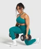 Спортивные леггинсы для фитнеса женские Gymshark 194774 M Морская волна (2200005144244) - изображение 4