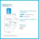 Міцелярна вода зволожуюча для зняття макіяжу Bioderma Hydrabio H2O 250 мл - зображення 5