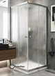 Душова кабіна Shower Titan 90х90х180 см квадратна без піддону матове скло 5 мм - зображення 1
