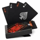 Карты игральные покерные черные пластиковые SP-Sport Poker 3466 54 карты Black - изображение 6