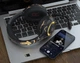Игровые беспроводные наушники ATD EL-A2S черные с микрофоном, LED-подсветкой, Bluetooth, AUX, MicroSD, 40 мм драйверы, до 45 часов работы - изображение 3