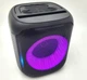 Колонка акумуляторна портативна 10W акустична система із сабвуфером 3D звук LED RGB підсвічування USB/BT 16см Partybox 10463 - зображення 2
