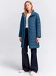 Куртка зимняя длинная женская Tom Tailor 1046599-37019 S Deep Sea Green (4068128869165) - изображение 3