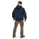 Куртка летняя Brandit Summer Windbreaker с ветрозащитными и водоотталкивающими свойствами ветровка анорак синий 3XL - изображение 3
