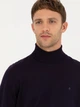 Гольф-водолазка мужская Pierre Cardin G021SZ0TK-000-1652035(Mor) L Темно-бордовая (8683856274443) - изображение 5