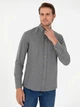 Рубашка мужская Pierre Cardin G021GL004-000-2093579(Gri) M Серая (8683858074939) - изображение 5